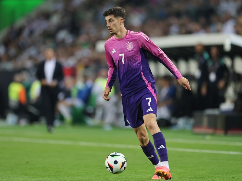 The Arsenal attacker has enjoyed a great first season at the Emirates and is tipped to start ahead of Niclas Fullkrug for Germany tomorrow night.