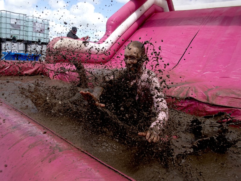 You can take part in any Pretty Muddy event as an individual or a group to raise money for life-saving cancer research.