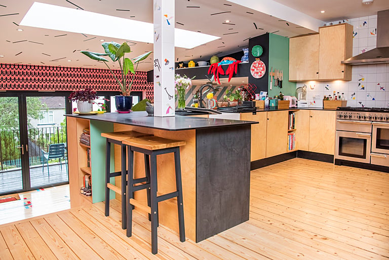 Architect and judge, Danny Campbell, said: “The carefree abandon to which the homeowners had turned their home into their family curated artwork, but also, how cleverly they remodelled it. This one had it all - there were double front and rear dormers, a split-level kitchen and reconfigured internal layout, a large rear extension and landscaped garden – I was in architectural heaven.