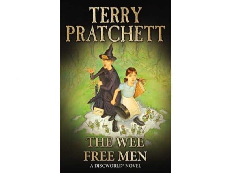 Published in 2003, The Wee Free Men is the 30th Discworld novel and the first in the Tiffany Aching series. It scores an average rating of 4.29 from 112,582 reviews. "A nightmarish danger threatens from the other side of reality. Armed with only a frying pan and her common sense, young witch-to-be Tiffany Aching must defend her home against the monsters of Fairyland. Luckily she has some very unusual help: the local Nac Mac Feegle – aka the Wee Free Men – a clan of fierce, sheep-stealing, sword-wielding, six-inch-high blue men. Together they must face headless horsemen, ferocious grimhounds, terrifying dreams come true, and ultimately the sinister Queen of the Elves herself..."