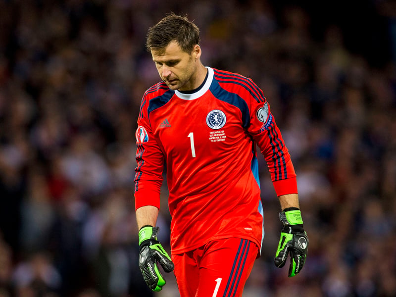Marshall retired at the age of 41 earlier this week to become Hibs' new Technical Performance Manager. The defining moment of his career would actually come five years after this night, when he saved Aleksandar Mitrović's penalty in the shoot out win over Serbia, which saw Scotland qualify for their first major tournament in 23 years. The moment is now immortalised in Scottish football history.