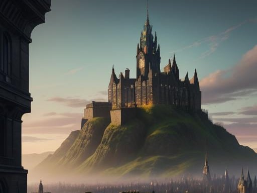 Edinburgh of the Year 3000 could have quite the classic look, if this image generated by NightCafe proves to be correct. But at least Edinburgh Castle would appear to be still sanding strong 