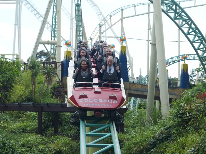 Liberal Democrats launched their UK manifesto in London on Monday - then stunt-loving leader Sir Ed Davey was off to Thorpe Park in Surrey, where he tried out the Colossus, a ten-loop rollercoaster.
The manifesto promised more money for the NHS, the reversal of Tory tax cuts for banks, reform of capital gains tax and higher pay for people on zero hours contracts   

