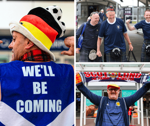 Scotland fans are off to Germany in their thousands! Cr. SNS Group.