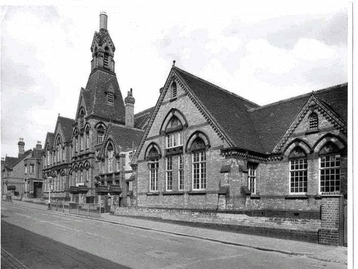 Upper Thomas Street Board School opened in 1878 for over 1000 students. It was reorganised several times, suffered damage in 1940, and finally closed in 1972, replaced by Aston Tower Community Primary School and Nursery. Source: The National Archives