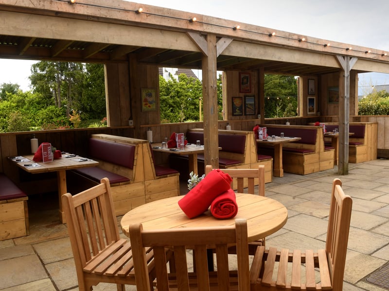 The new venue also features an outdoor seating area which is perfect for the warmer months.