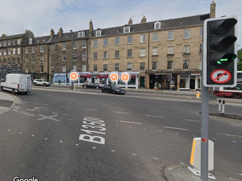 The no left turn from Leith Walk onto London Road is being scrapped but drivers still won't be permitted to turn right onto Leith Walk from London Road and will have go round the Picardy Place junction first instead. Picture: Google Street View from June 2023