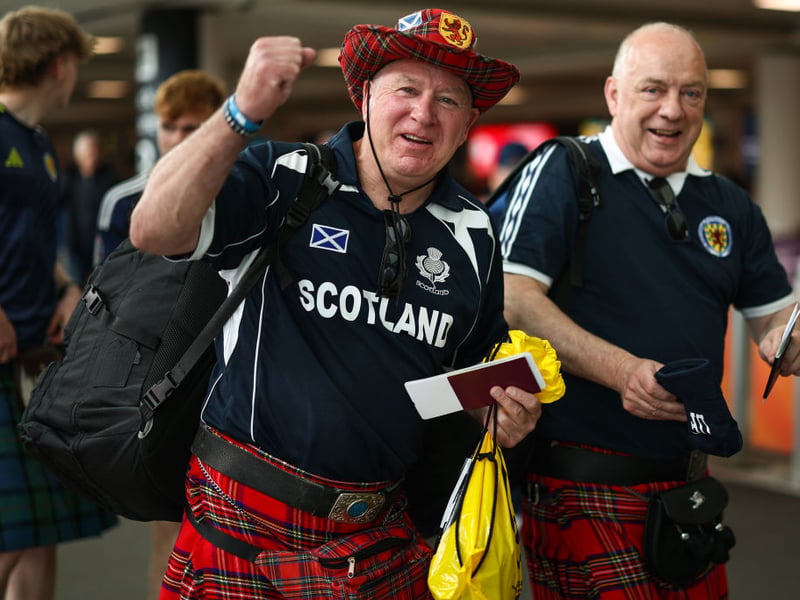 Kilted up and ready for Germany.