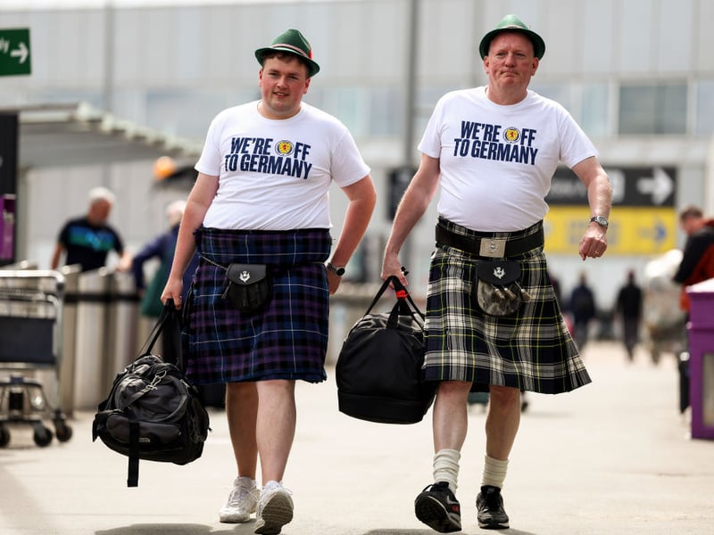 The t-shirts say it all. Cr. Getty Images.
