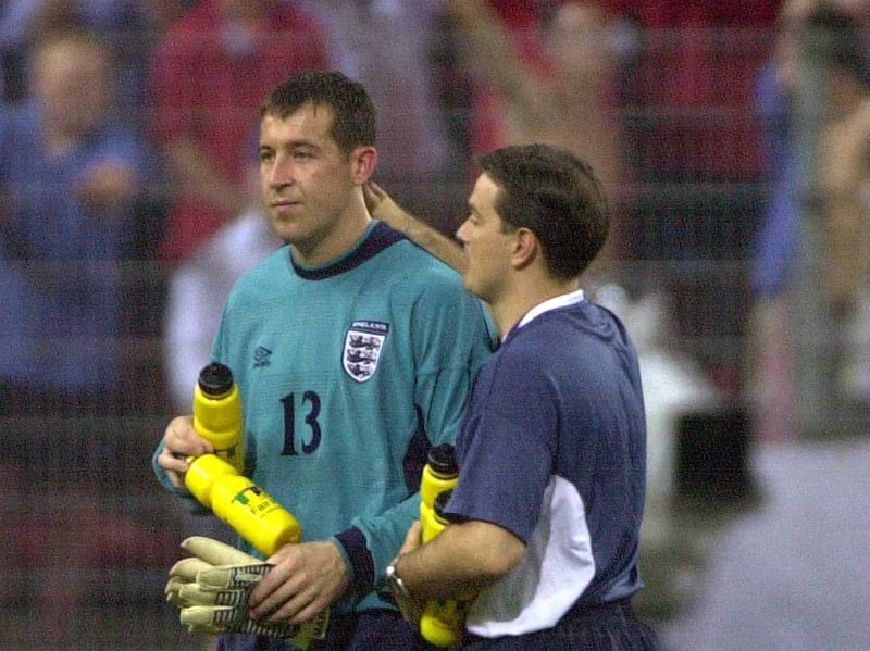 The Leeds 'keeper appeared for England at Euro 2000, conceding an 89th minute Ionel Ganea penalty against Romania in the Three Lions' final group game which sent Portugal through to the knockouts at Martyn and co's expense.