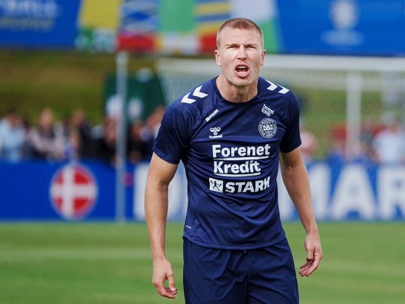 Despite spending last season on loan at AS Roma, Kristensen remains contracted to Leeds and is technically one of the club's representatives at this summer's tournament.