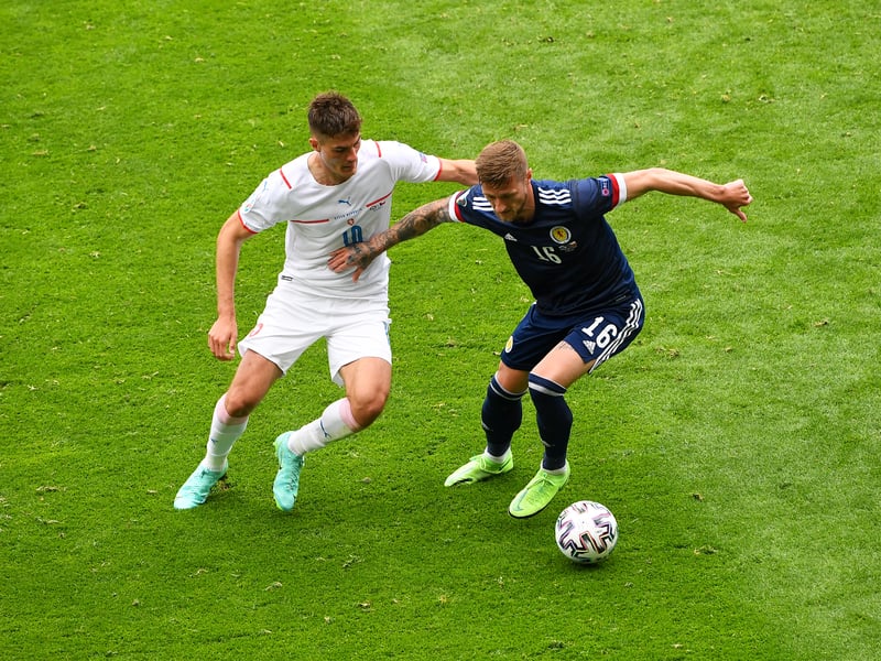 Should he make an appearance for Scotland at this year's tournament, Liam Cooper will become only the second Leeds player to appear at two different European Championships whilst representing the club.