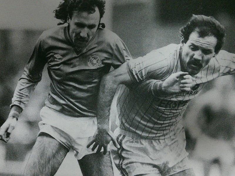 Yosser has his place in the Pompey Hall of Fame assured after 284 appearances and 32 goals across seven years until 1987, where he put himself about for his team in a variety of positions.
