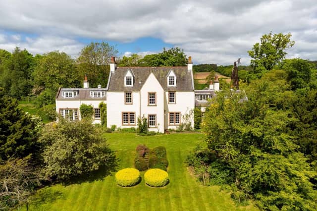 The house is a pretty family home in a highly sought after part of The Borders.