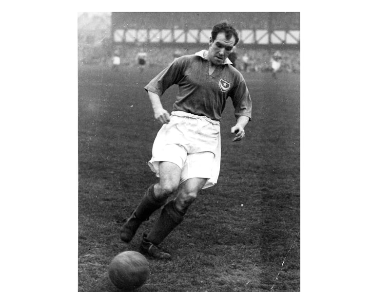 A legend - and a tough, tough man. Helped Pompey to back-to-back Division One titles - and was described by Manchester United's Duncan Edwards as the best tackler he'd ever seen.