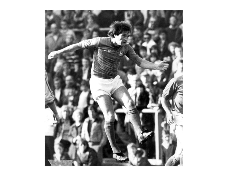 A force on the ground and in the air - Aizlewood made 201 appearances between 1979 and 1984.

