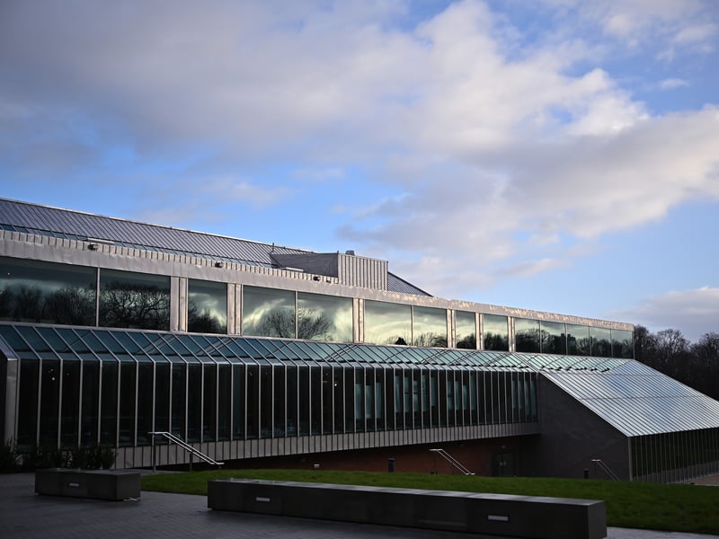 The well loved Burrell Collection building in Glasgow was first opened in 1983, and is recognised as for its architecture which marries both modernist and historic qualities. Another rare post-war building in Scotland which is category A listed, it was recently restored in 2022. 