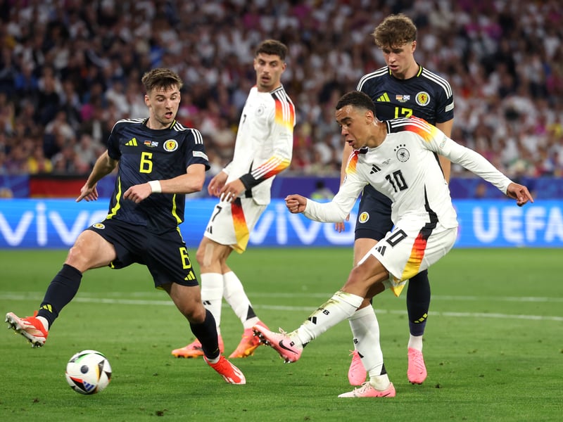 The hope before the match was that Tierney could link up with captain and galivanting wing-back Andy Robertson down the left-hand side and be such a threat for Scotland. Those aspirations were quickly extinguished. Tierney plays so well in a three when he is able to stride forward and contribute to attack but he was completely unable to in this match. His sole purpose was to defend – and boy, did the Real Sociedad loanee have a lot of that to do. Part of a defence that was ragdolled by Germany’s vibrant forward line. Taken off for Scott McKenna later on in proceedings. Will hope to see more of ball in next two matches.