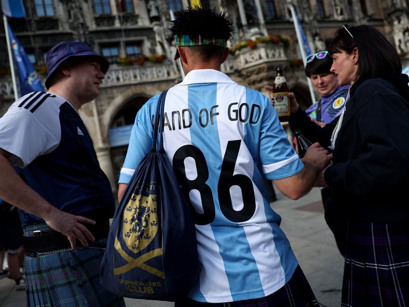 No trip abroad is complete without homage to Diego Maradona.