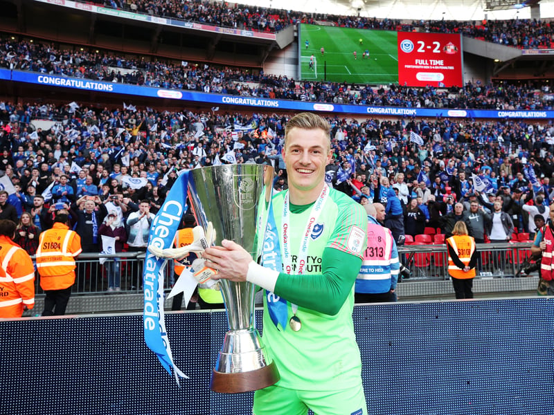 Credit to Kenny Jackett for identifying the talent of Shrewsbury’s number two goalkeeper and bringing him to Fratton Park in June 2018.
MacGillivray had produced a man-of-the-match display against the Blues in a rare outing in January 2018, something which lodged in the mind of their manager at the time.
During three seasons on the south coast, MacGillivray was a popular performer, cemented by his decisive penalty save in the Checkatrade Trophy final against Sunderland to win it at Wembley.
The option on his contract was surprisingly not taken up at the end of the 2020-21 season by Danny Cowley and the goalkeeper departed as The News/Sports Mail’s Player of the Season.