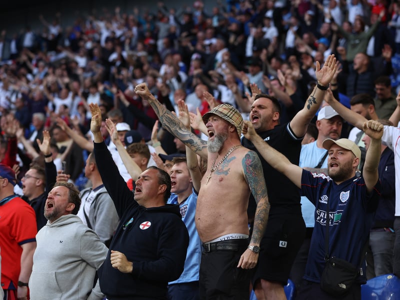 More celebrations in the aftermath of Jude Bellingham's goal.