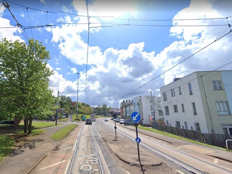 7) Arbourthorne had 66.7 reports of violent crime or sexual offences per 1,000 population from December 2023 to November 2024, a total of 357 incidents overall. Photo: Google streetview 