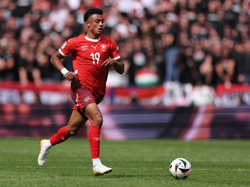 A lively forward with pace and power. Tucks inside to allow overlaps. Yet to score in 12 appearances for Switzerland.