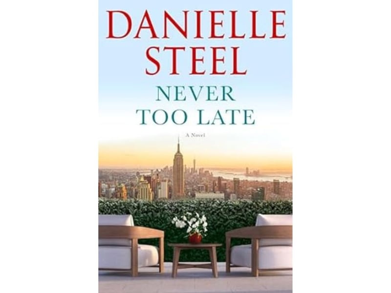 Another recent addition to the Danielle Steel canon comes fourth. Never Too Late, published in 2024, earns an average rating of 4.24 from 7,057 reviews. "Shocked and traumatized by the events they experience, Kezia and Sam bond in the days and weeks that follow one of the worst nights the country has ever known. What follows is a summer of healing and change, and the discovery that it's never too late for dreams to be born again.."