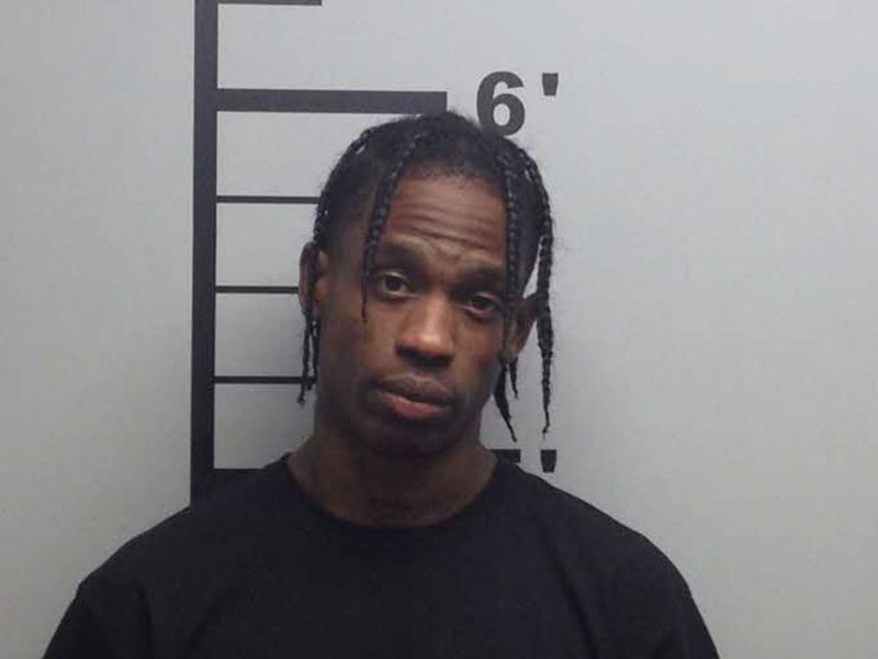 Travis Scott was arrested in May 2017 for allegedly inciting a riot during a concert