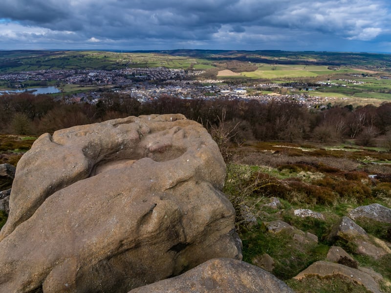 Walkers can enjoy spectacular views across the market town of Otley from the Chevin, which boasts a large network of woodland paths awash with autumn colours, and panoramic views of the Wharfe Valley.