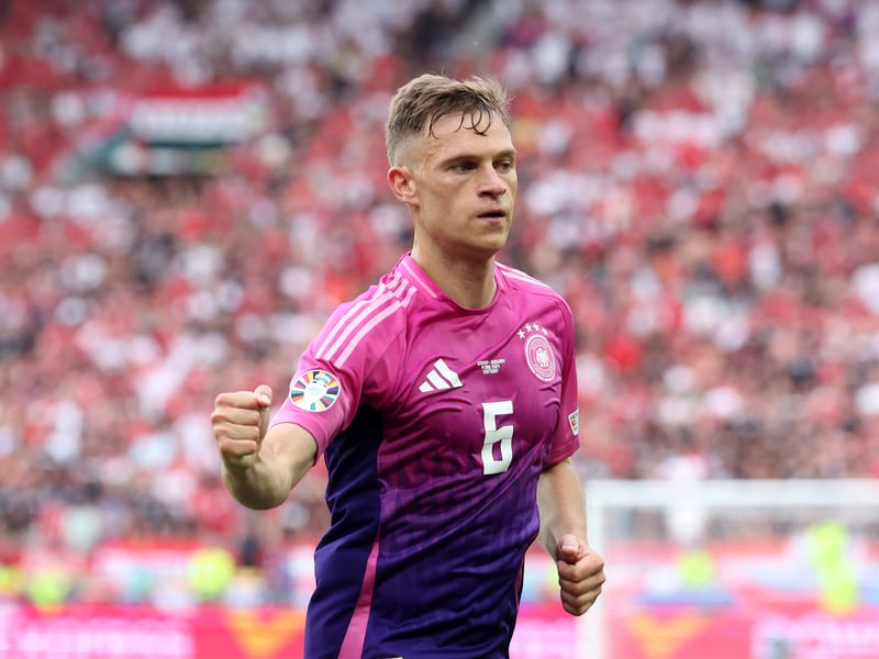 The German right-back was well ahead of his competitors with an average rating of 7.82 - the highest ranking for a defender in the tournament.