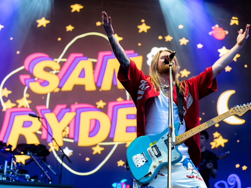 Eurovision star Sam Ryder brings a little bit of cheer to Bournemouth, performing at the O2 Academy on December 8 2024.