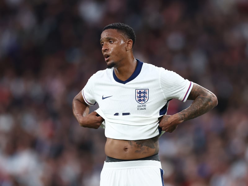 After a superb season at Aston Villa under Unai Emery, the defender will make his full tournament debut on the left-hand side of a back three with Marc Guehi suspended.