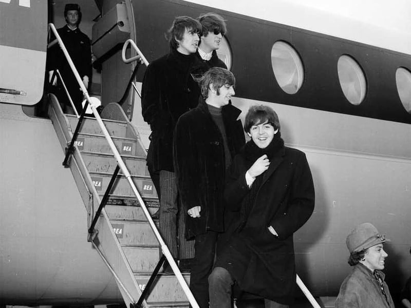 The Beatles were spotted on the steps of Sheffield Town Hall by Sheffield resident Julie Dixon in the 1960s. She said: "I was only very young."