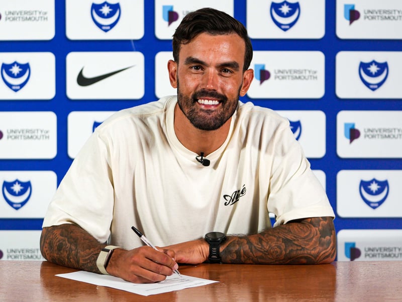 Joined from: Cardiff City.
Transfer fee: Free transfer.
Position: Midfielder.
Pompey record: 117 appearances, 8 goals.
Honours at Pompey: League One title 2023-24.