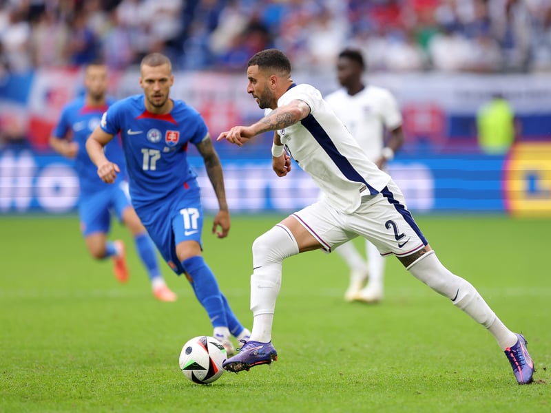 After starting the first four games of the tournament at full-back, it feels increasingly likely that Southgate will revert to a back three with the Manchester City man on the right-hand side of it.