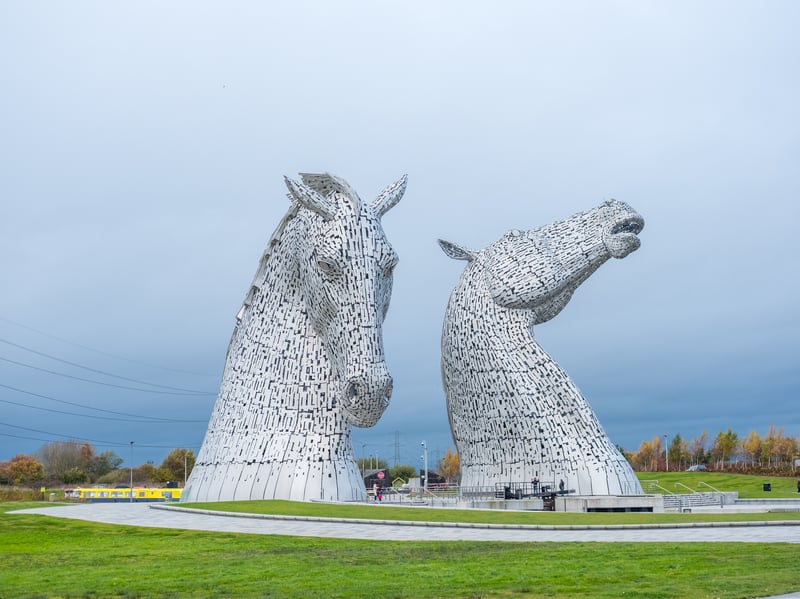 Home to landmarks such as the Kelpies, the median cost of a home in the Falkirk Council region is £153,507.