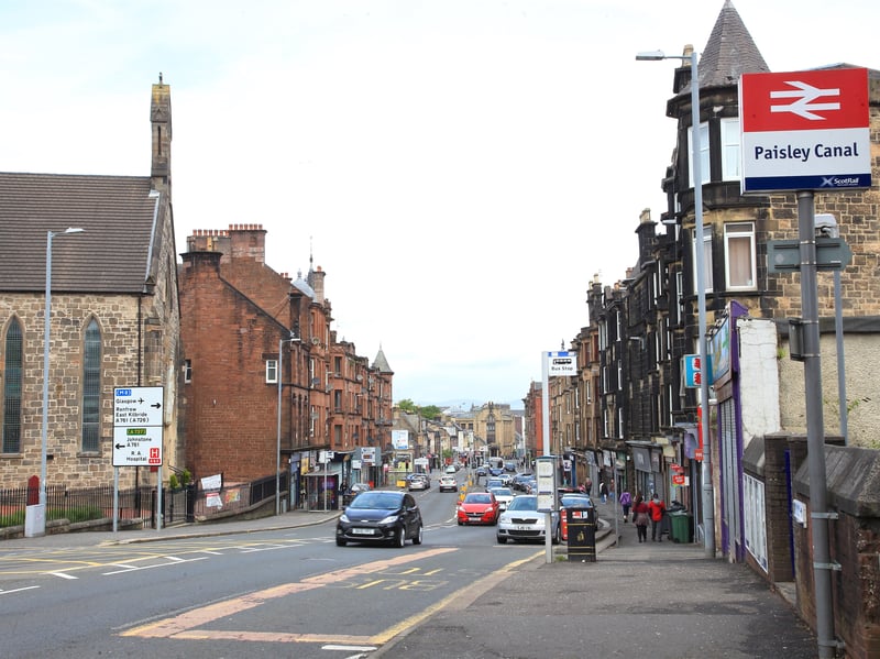 Renfrewshire is home to towns including Paisley and Erskine, and it is among the cheapest Scottish council areas to purchase property with a median price of £145,000.