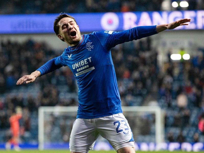 Featured in close to 80 games for the club since joining from Aberdeen in 2021, scoring the winning goal in the Scottish Cup victory over Hearts, while he also started the Europa League Final against Frankfurt. A solid servant to the club, he moved to Birmingham City last season, scoring a last minute goal on his debut, before a serious injury curtailed his progress.