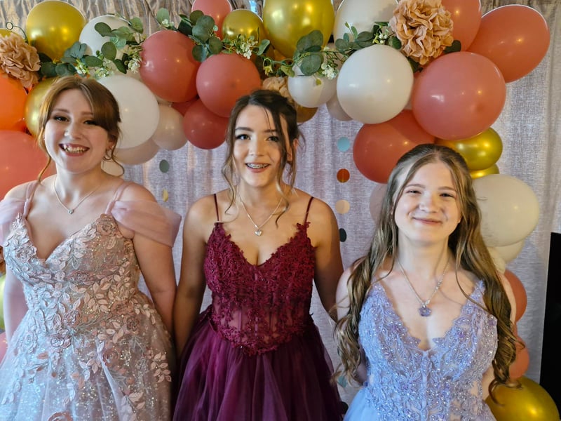 Nice floral dresses ladies!