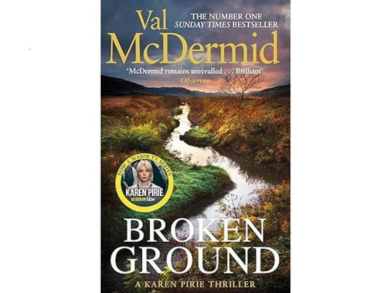 Fifth place goes to the fifth Inspector Karen Pirie book - 2018's Broken Ground. It scores an average rating of 4.18 from 9,471 reviews.