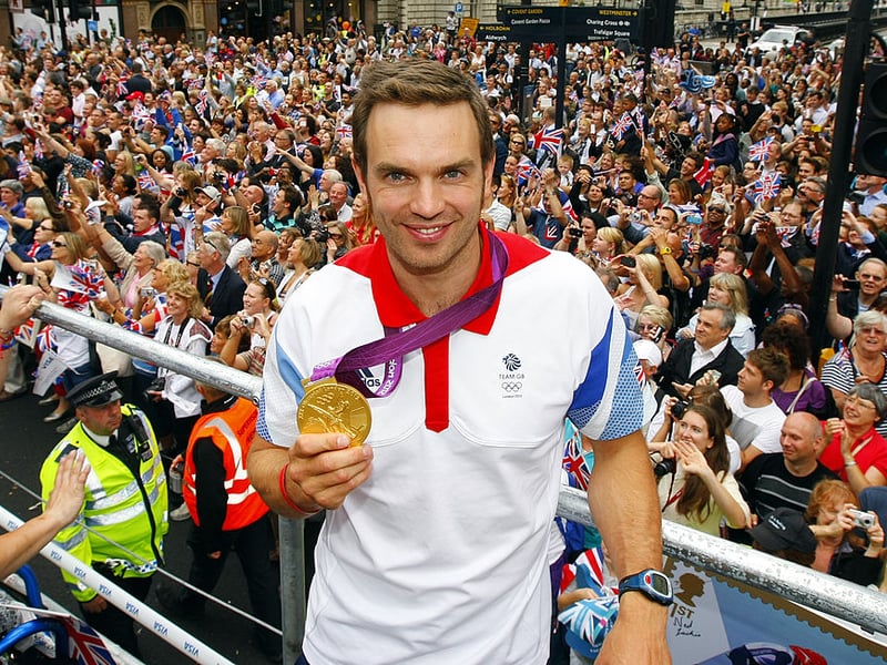 Scottish athletes had their best ever Olympics at London 2012, winning a magnificent seven golds. Tim Baillie was one of the champions - triumphing in the Canoe slalom	Men's C-2 team.