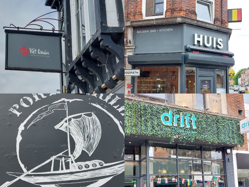 Here are the 5 top rated restaurants in Portsmouth according to TripAdvisor