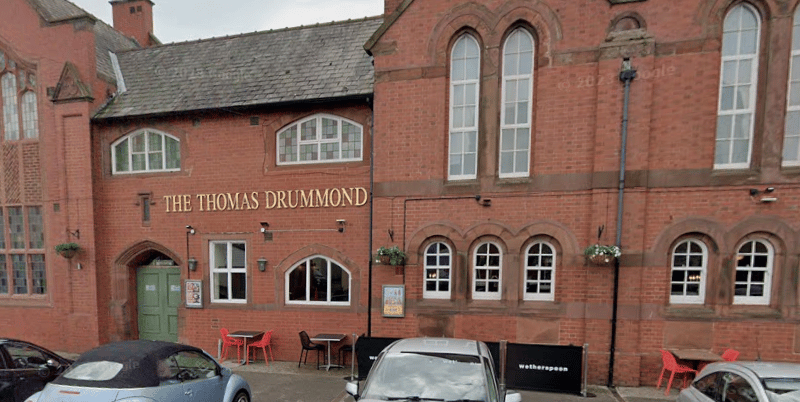 A smaller Wetherspoons location with 6,348 square feet, The Thomas Drummond located in Fleetwood is currently up for sale on Rightmove with offers in excess of £350,000. The two storey end terraced building is also home to an enclosed beer garden.