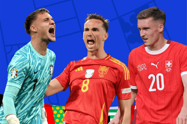 Here are 8 players we recommend you transfer into your Euro 2024 Fantasy Football team. Cr. Getty Images.