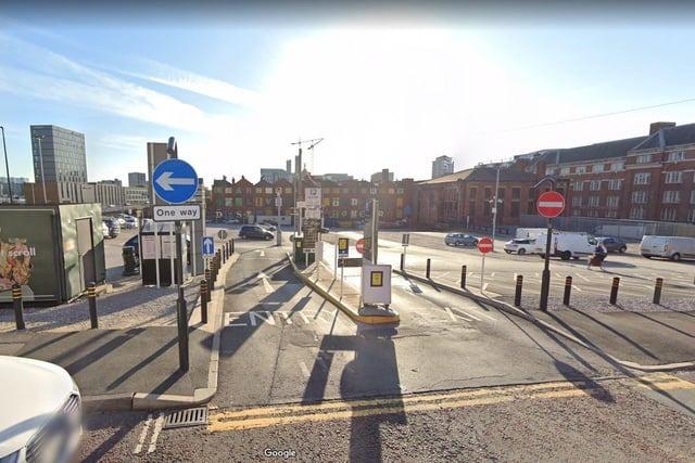 Edward Street Car Park - £4. Address: Edward St, Leeds LS2 7NU.