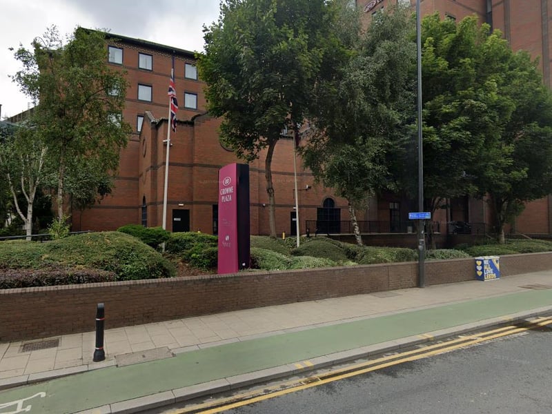 ParkingEye Limited Crowne Plaza Leeds - £4. Address: Wellington Street, Leeds, LS1 4DL.