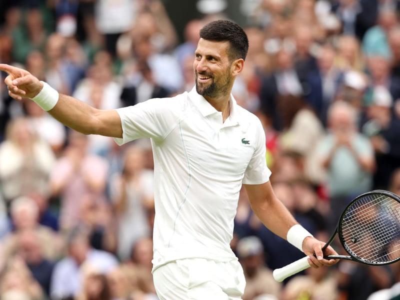 Topping our list is seven-time Wimbledon champ Novak Djokovic. Since turning pro 2003 the Serbian star has earned a cool $182,494,969 in prize money. He's been ranked world number one for a record 427 weeks and has won an incredible 24 Grand Slams - more than any other player. It might just be 25 in a couple of weeks.