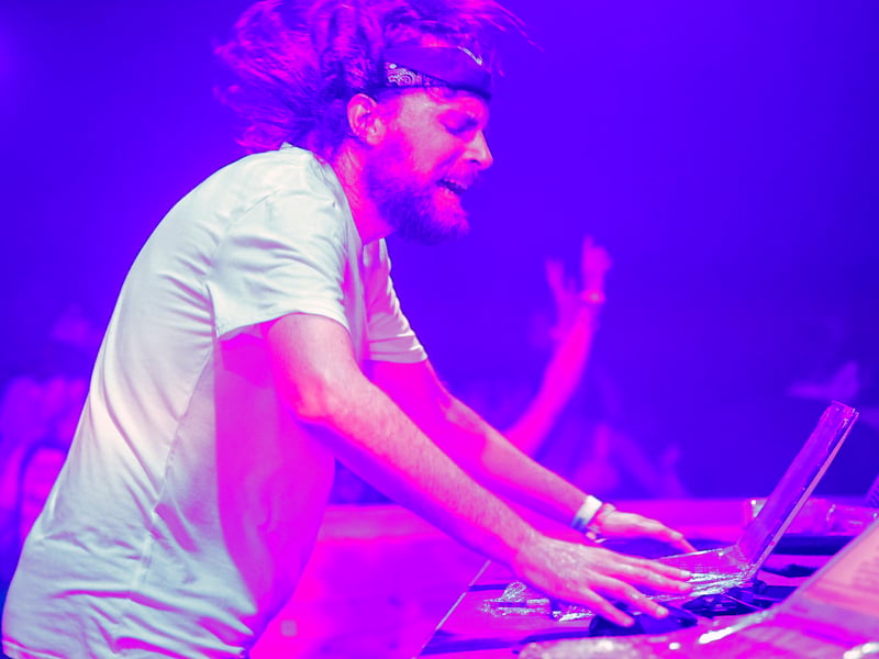 Synthwave artist Girl Talk looks to have a particular fondness for sampling Britney Spears; the Coachella 2024 artist sampled “Gimme More” for the 2008 track “Give Me A Beat,” “I’m A Slave 4 U” for 2006’s “Bounce That” and “Circus” for 2010’s “On and On.”