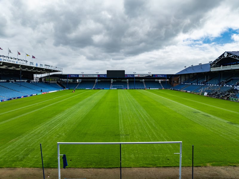 View of Fratton Park as summer overhaul continues.